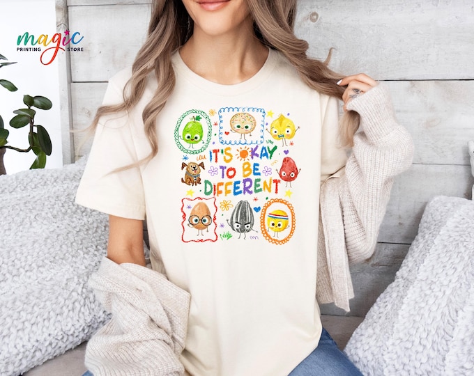 It's Okay To Be Different Shirt, Autism Awareness Shirt, Autism Teacher Tshirt, Autism Support Tee, Autism Acceptance Gift