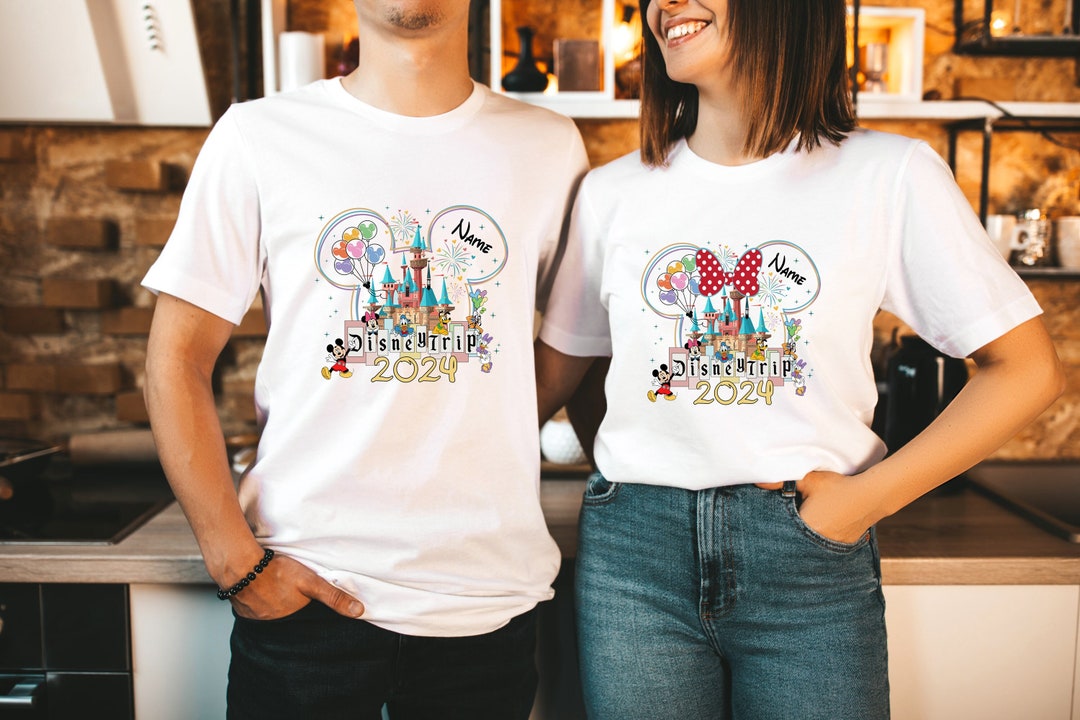 Custom Disneyworld Shirts Family, Disneytrip 2024 Shirt, Disneyland