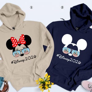 Disneyworld Sweatshirts 2026, Disneyworld Family Hoodie, Disney Trip 2026, Disney Matching Family Shirts image 7