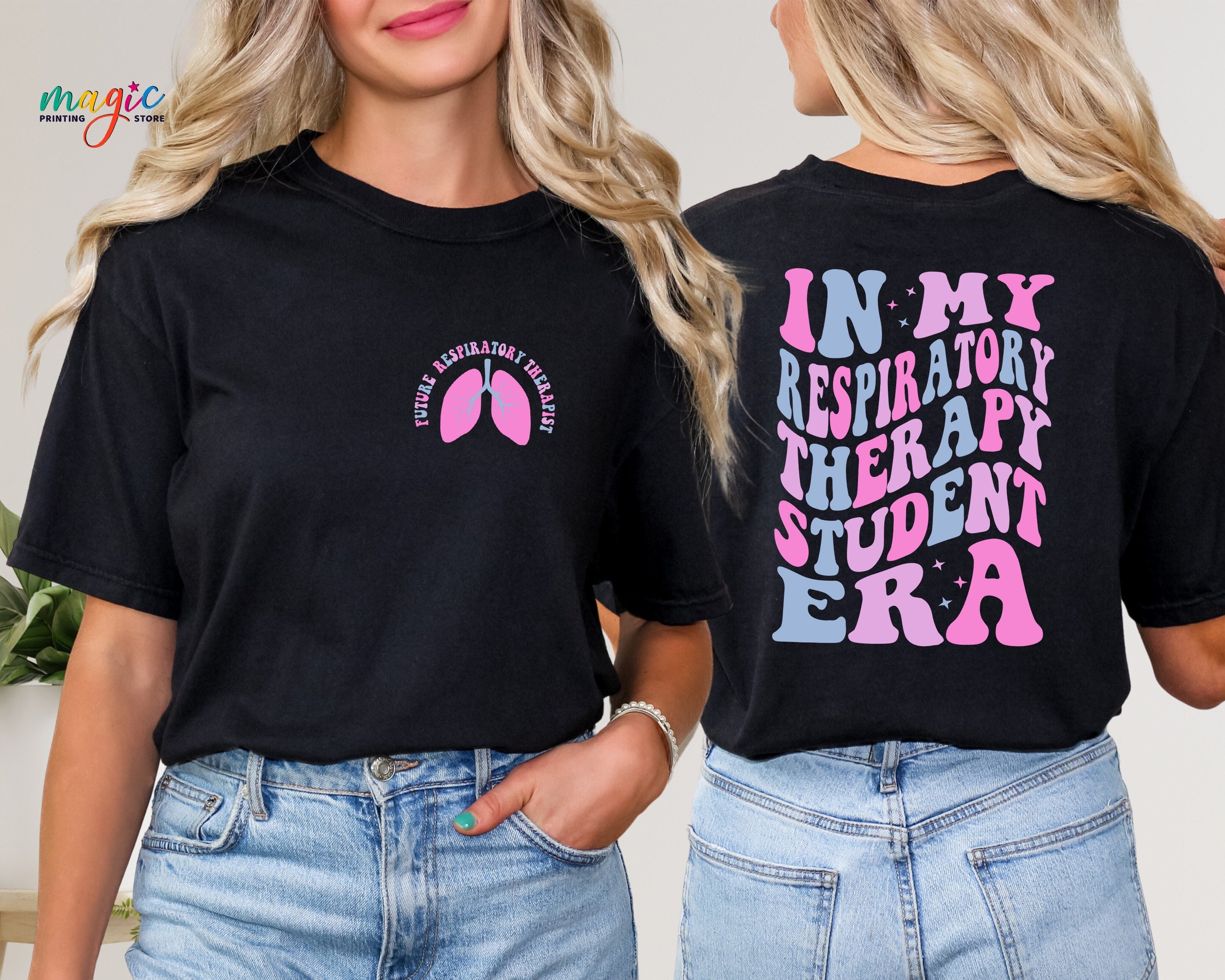 Future Respiratory Therapist Therapy Rt Student Adult Kid T-Shirt Future Respiratory Therapist Therapy Rt Student Adult Kid T-Shirt