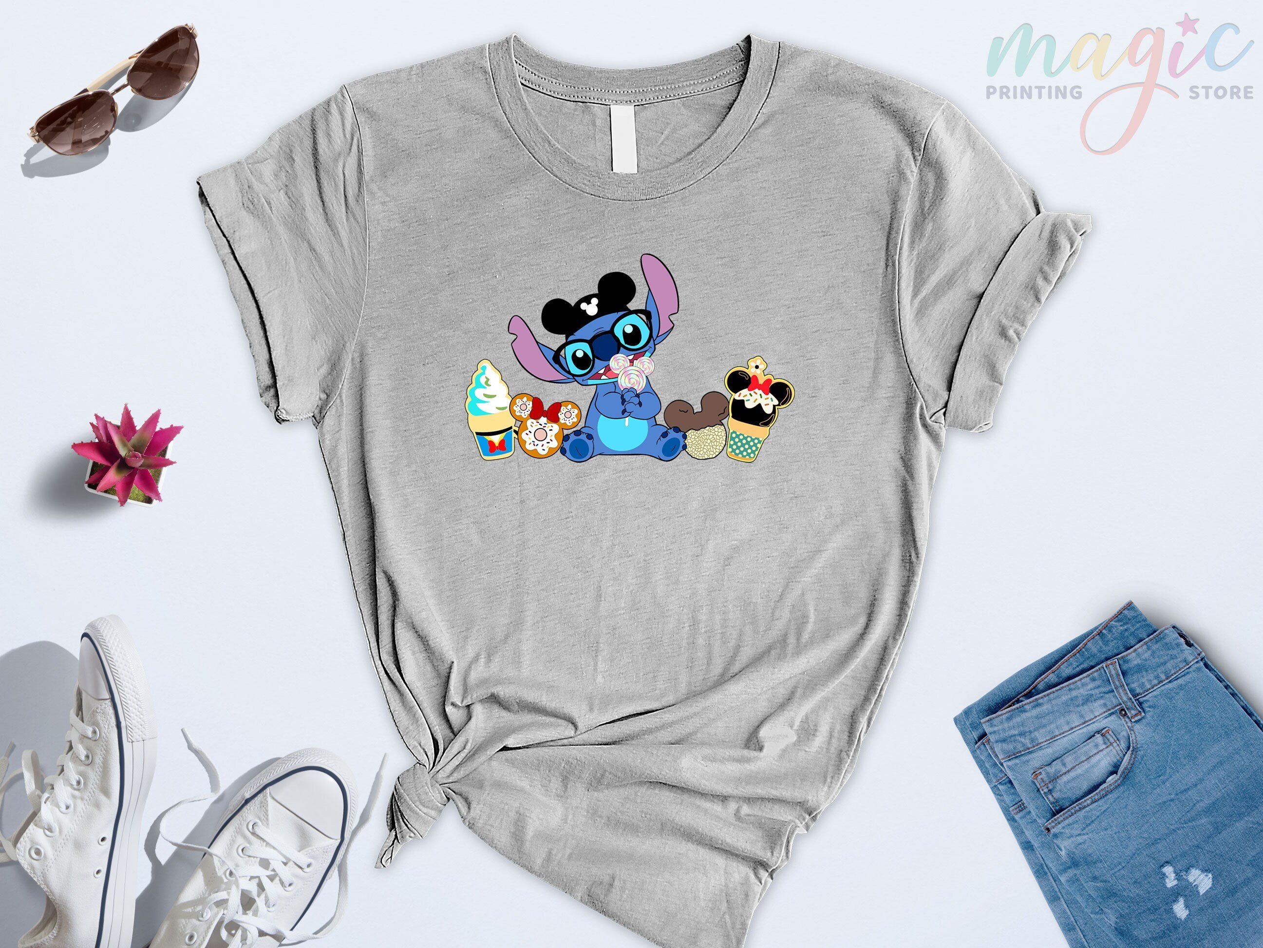 Discover Disney Stitch Shirt, Disney Snack Goal, Disneyworld Shirt, Disney Sweatshirt