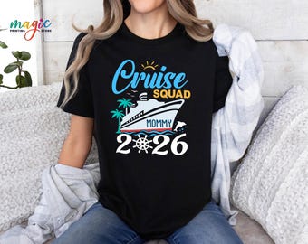 Camiseta personalizada para crucero familiar, camiseta personalizada para el grupo de vacaciones 2026, regalo de viaje