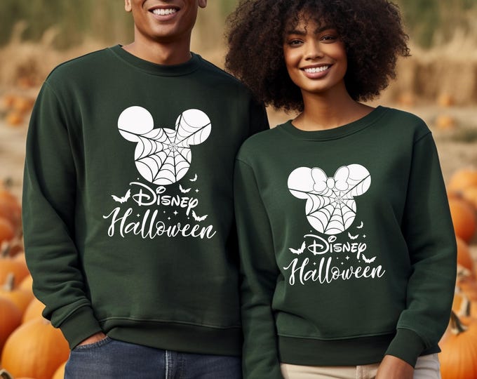 Halloween Disney Sweatshirt, Disneyland Halloween Sweater, Family Matching Halloween Hoodie, Disney Trip for Halloween, Halloween Costume