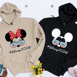 Disneyworld Sweatshirts 2026, Disneyworld Family Hoodie, Disney Trip 2026, Disney Matching Family Shirts image 4