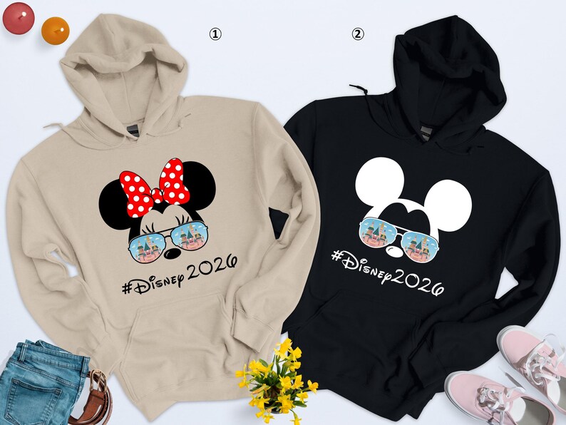 Disneyworld Sweatshirts 2026, Disneyworld Family Hoodie, Disney Trip 2026, Disney Matching Family Shirts image 4