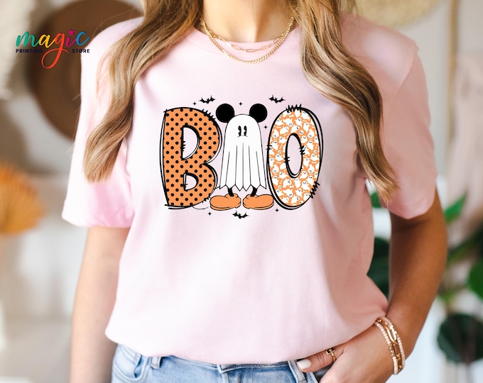 Halloween Boo Shirt, Halloween Party Shirt, Cute Boo Shirt, Pumpkin Shirt, Halloween Gift, Halloween Spooky Shirt, Spooky Season Tee