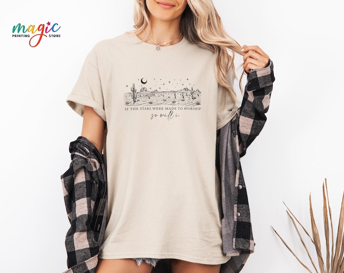 Christian Worship Shirt, God’s Creation Faith Tee, Inspirational Quote TShirt, Religious Bible Verse Gift