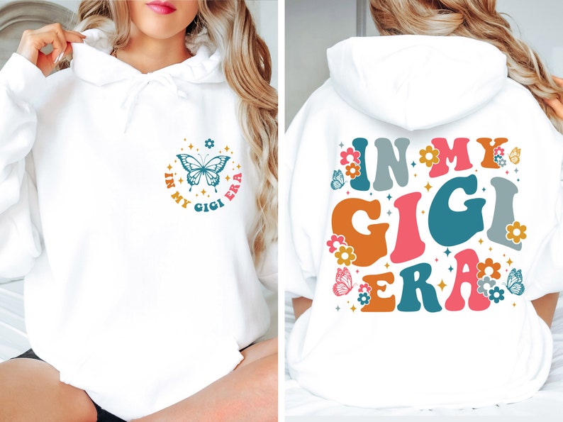 Sweatshirt In My Gigi Era, Sweatshirt Gigi, Cadeau d'anniversaire Gigi, Cadeau pour Gigi, Sweatshirt Gigi Era, Sweatshirt ras du cou Gigi, Pull Gigi image 1