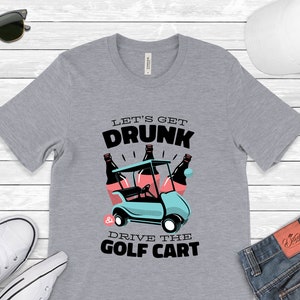 Crappy Golfers Club - Drunk Golfer - Funny Ladies Golf Shirt