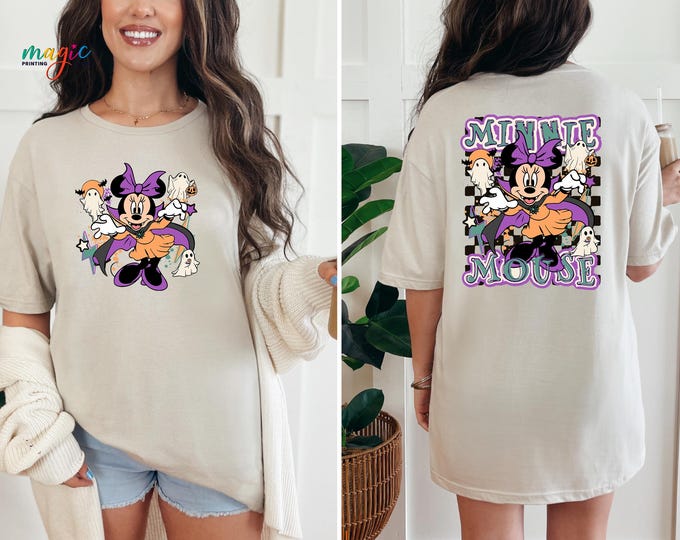Halloween Minnie Mouse Shirt, Disney Minnie Mouse Shirt, Minnie Halloween Shirt, Spooky Minnie Shirt, Disney Halloween Shirt, Halloween Tee