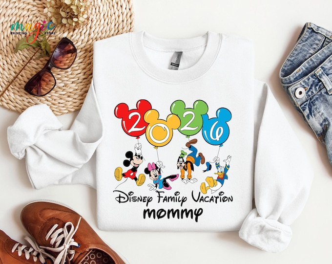 Custom Disney Family Vacation 2026 Shirt, Matching Family Reunion Tshirt, Disneyland Trip Gift