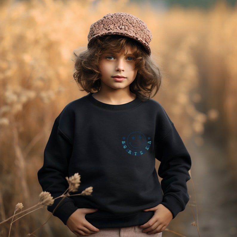 In my Big Brother Era Sweatshirt, Big Brother Sweater, Funny Toddler Sweatshirt, Big Bro Sweater, Trendy Kid Sweatshirt, Concert Kid Sweater image 2