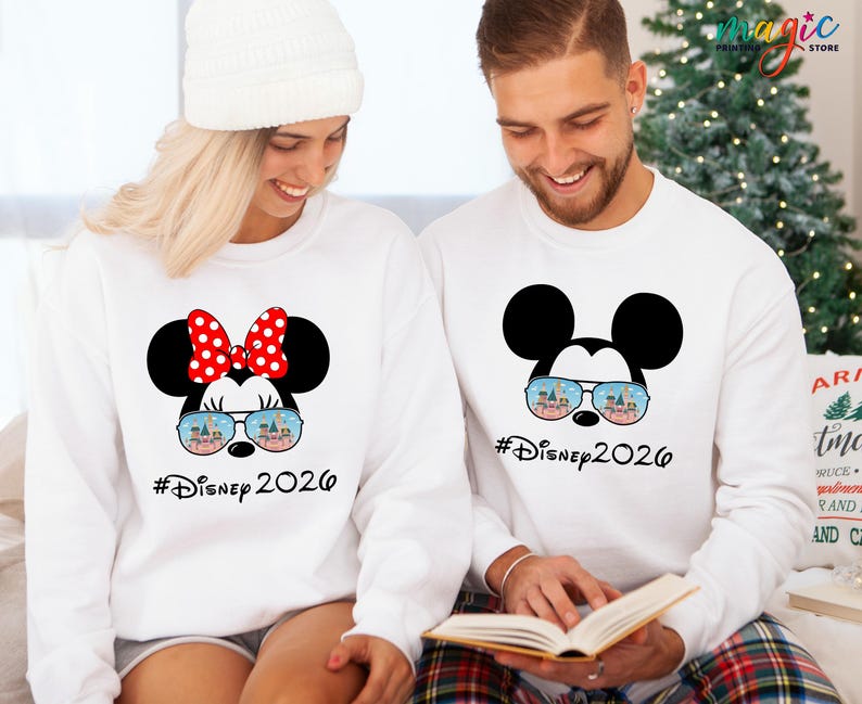 Disneyworld Sweatshirts 2026, Disneyworld Family Hoodie, Disney Trip 2026, Disney Matching Family Shirts image 1