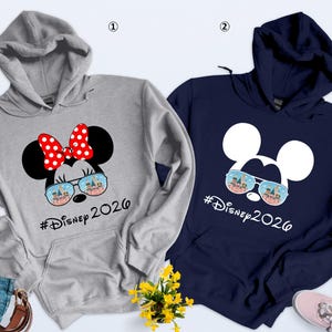Disneyworld Sweatshirts 2026, Disneyworld Family Hoodie, Disney Trip 2026, Disney Matching Family Shirts image 5