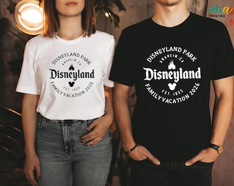 Disneyland Park Shirts,Disney Family Vacation Shirt 2026,Disneyland Est 1955 California,Disneyland Shirt,Disney Trip 2026