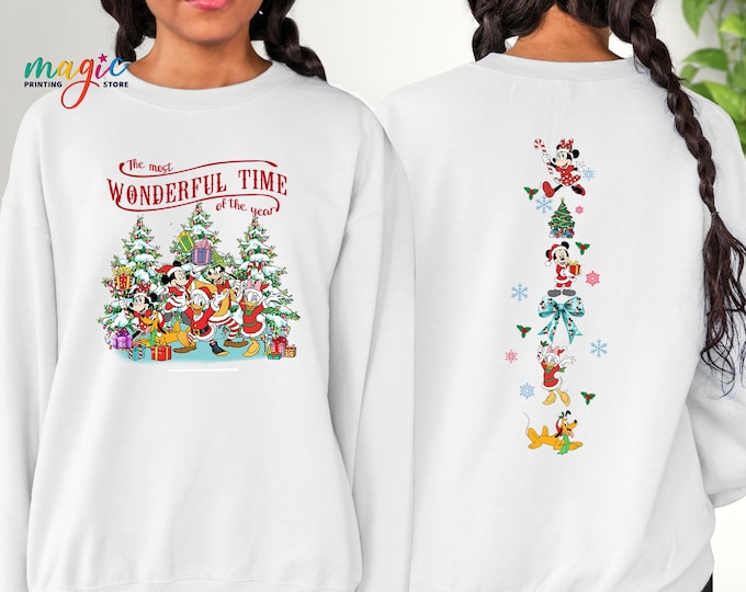 Disneyland Christmas Sweatshirt, It's the Most Time of the Year Hoodie, Xmas Sweater, Christmas Family Gift