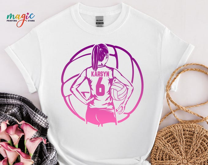 Custom Volleyball Shirt, Custom Name Shirt, Personalized Volleyball Shirt, Game Day Shirt, Volleyball Shirts, Volleyball Mom Shirt