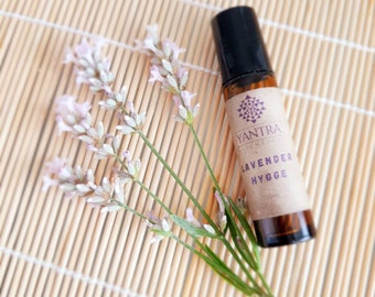 Lavender Hygge roll-on 10 ml Essential Oil blend - Natural Perfume - Skincare - Aromatherapy - Ayurveda - relax, good sleep, calm, soothing