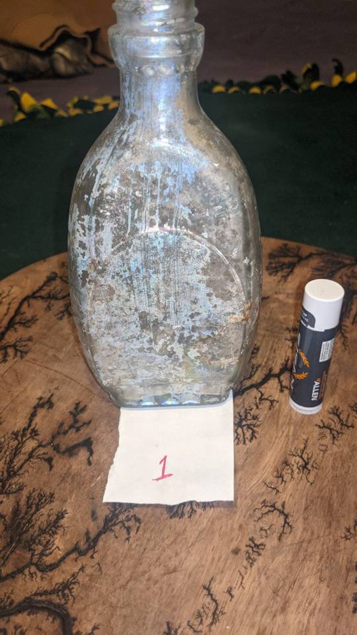 Vintage liquor bottleshalf pint Etsy