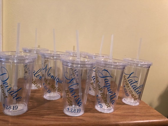 Personalized Plastic Tumblers