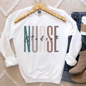 Future RN Crewneck Sweatshirt, Future Registered Nurse Shirt, Nursing Student Gifts, Nursing Student, Nursing School Shirt, Gift For Nurse