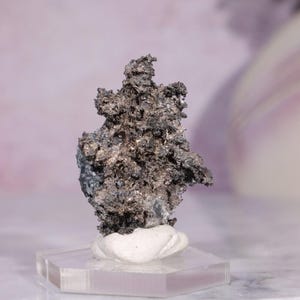 Native Silver Specimen 13.70g from Morocco – Bouismas Mine Mineral | Purification | Intuition | Reflection | Balance & Energy Flow