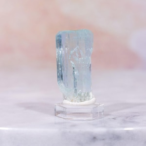 Aquamarine Specimen 4gr | Rare Aquamarine Crystal | Blue Beryl Termination | Natural Aquamarine | Blue Gemstone | Shigar Valley Crystal