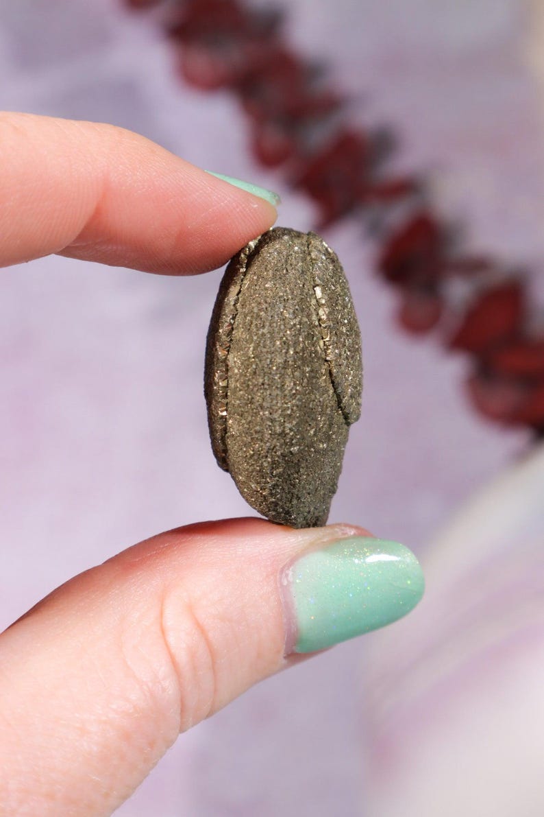 Pop Rocks Mineral Kansas Pop Rocks 2cm, Pyrite Concretion, Kansas USA, Solar Plexus ...