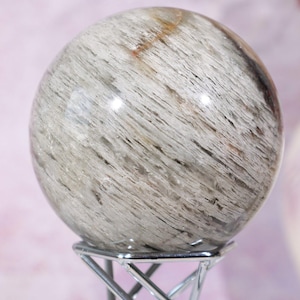 Thousand Layer Quartz Sphere | Landscape Quartz Crystal Sphere | Crown Chakra Crystal | Rare Crystal Sphere | Multi-Layered Quartz Sphere