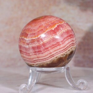 Rhodochrosite Sphere 155gr , Sold as Seen