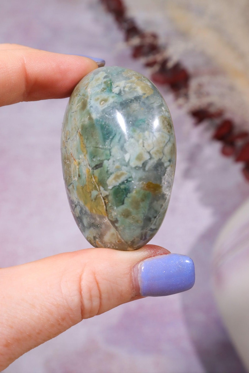 Ibis Jasper Palm stones | Intuitively Chosen