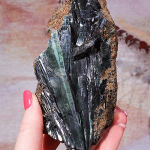 Vivianite Specimen 0.6KG, Healing Crystal, Transformation Crystal, Grounding Crystal, Large Vivianite, Unique Crystal, Rare Specimen