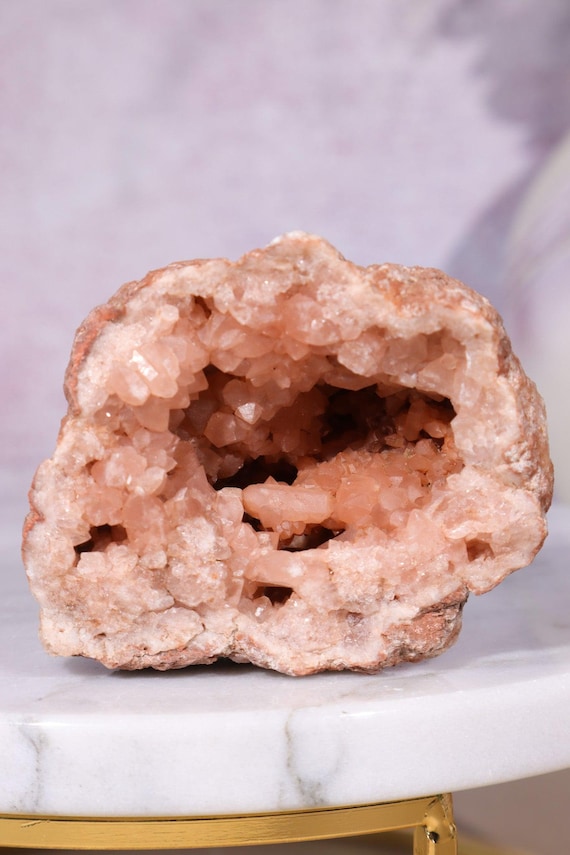 Pink Amethyst Geode | Argentina Crystal Cluster, 88gr