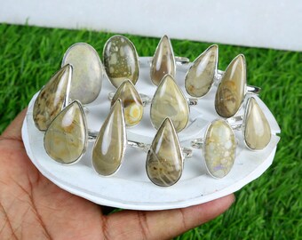 1 Pcs 41x27x6 Millimeter 61 Carat Beautiful Natural Flint Jasper Gemstone Healing Crystal Cabochon Gemstone Semi Precious Cabochon #GT-554