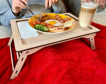 Vintage bed tray on sale with legs