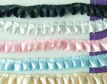 Colorful Ruffled Embroidery Venice Lace Trim Diy Lace Trimming For Clothing kids Dress Sew On Decoration Accessories 2yards