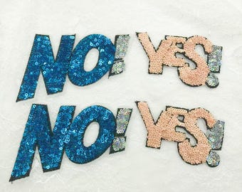 New Letter Sequins Embroidery Patches Appliques Diy Iron On Patches For Clothing Coat Decoration Accessories