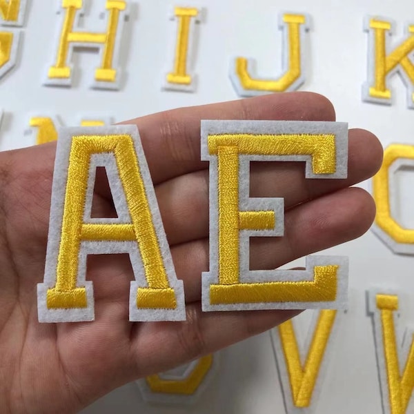 Yellow Letters - Etsy