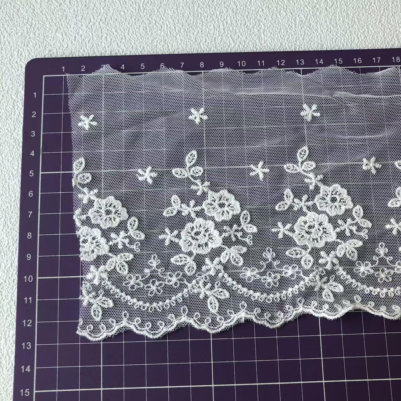 Applique Floreale 3d Cucito Toppe Ricamate In Pizzo Floreale - 24 - 11