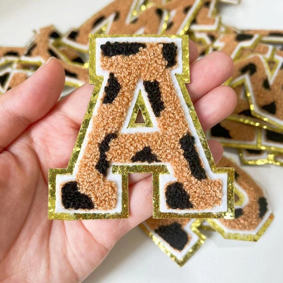 Chenille Iron on Patches for Embroidered Applique DIY Sewing