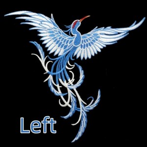 Set Of 3 Blue Butterfly Ron On Sew On Full Embrodered Patch Applqués Badge - Etsy - Foto 6