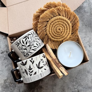 Self Care Gift Box for Women, Mental Health Birthday Gift Basket for Best Friend, Coworker, Grandma, Thank You Care Package for Housewarming
