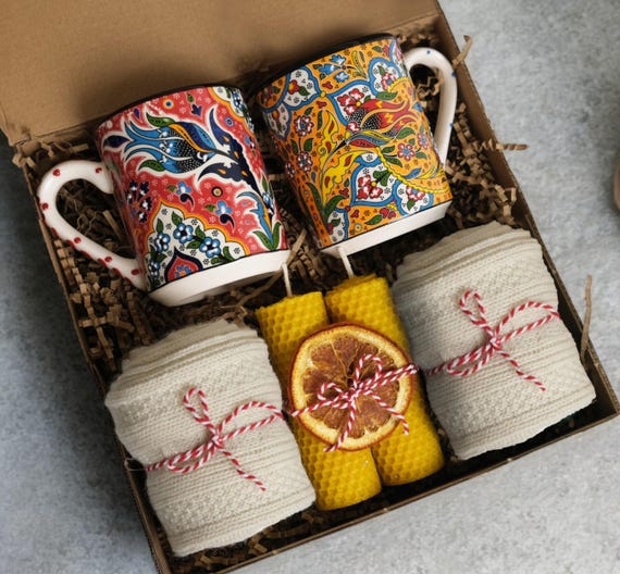 Christmas Gift for Family, Couple, Parent, Happy New Year Gift, Family Gift Box, Gift Idea for Couple, Gift Box for Two