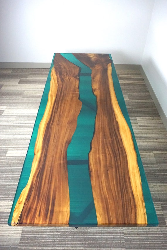 River run cheap epoxy table
