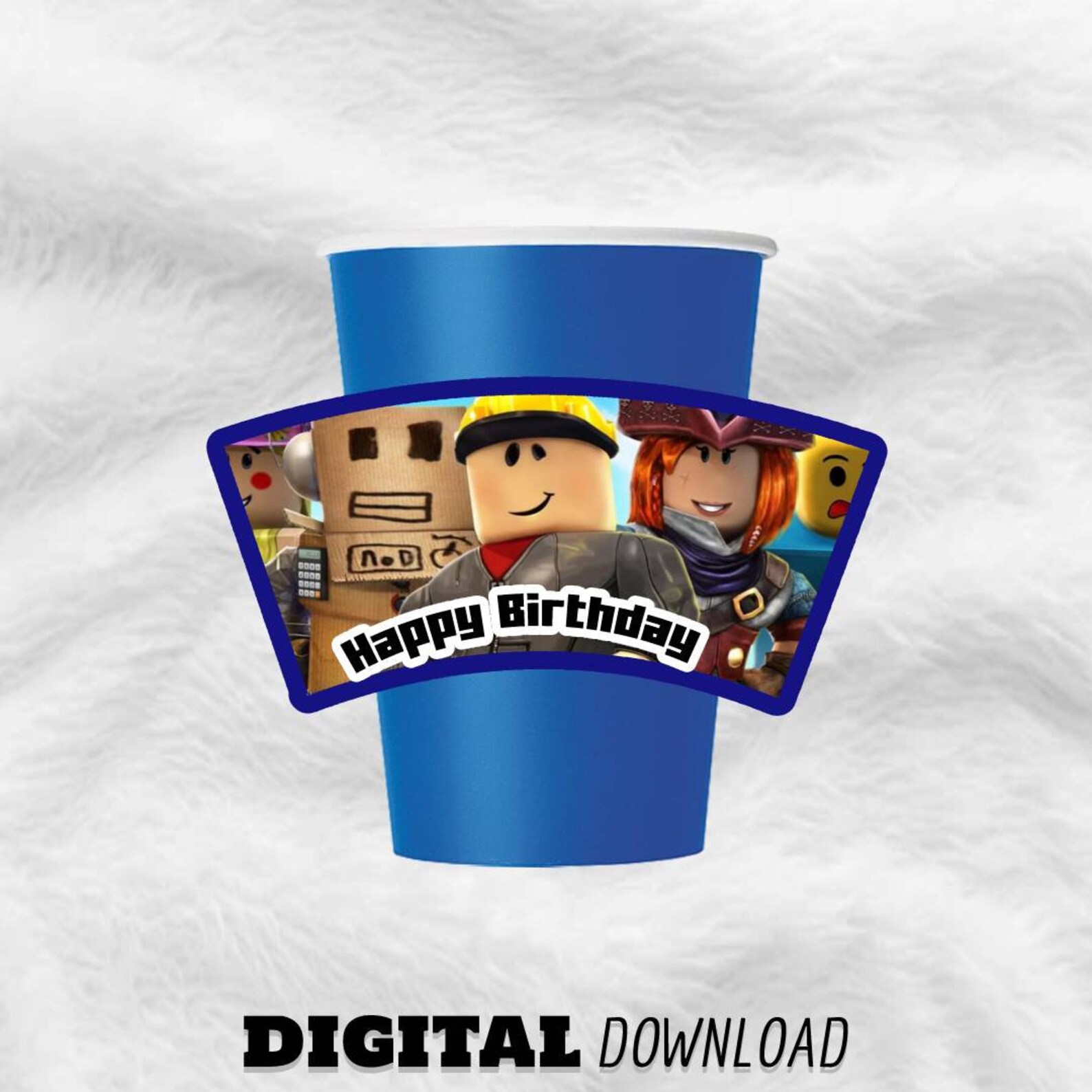 Roblox Plates and Cups INSTANT DOWNLOAD Etsy
