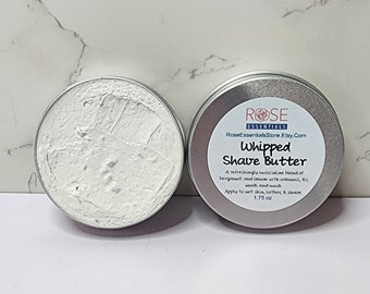 Whipped Shave Butter, Shaving Cream for Men, Botanical Shave Butter, Fathers Day Gift, Shave Soap