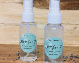Acne Prone Face Toner Spray, Acne Treatment, Facial Mist, Facial Toner, Skin Treatment, Essential Oil for Face, Acne Skincare for Teen