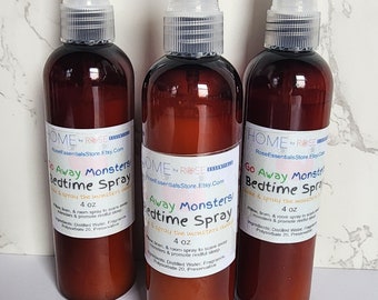 Go Away Monsters Bedtime Spray For Restful Sleep, Pillow Mist, Tranquil Sleep, Kids Sleep Spray, Room and Linen Spray, Calming Air Freshener