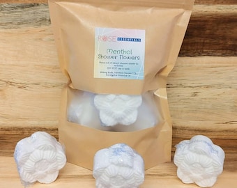 Aromatherapy Spa Shower Steamers, Relaxation Shower Bomb, Self Care Shower Fizzies, Soothing Shower Tablets, Essential Oil Shower Melts
