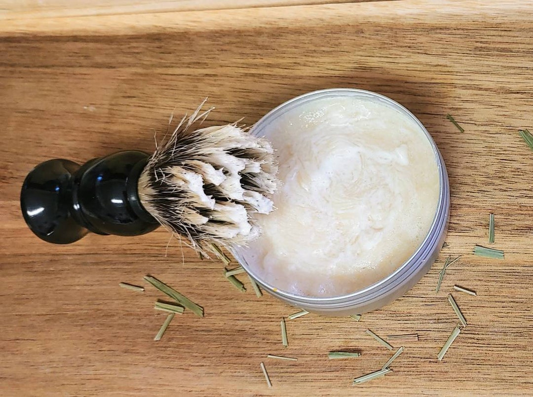 Shave Soap With Brush Travel Wet Shave Kit Shaving Soap for Etsy